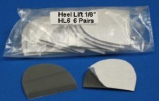 HEEL LIFTS 1/8" (12 PAIR)